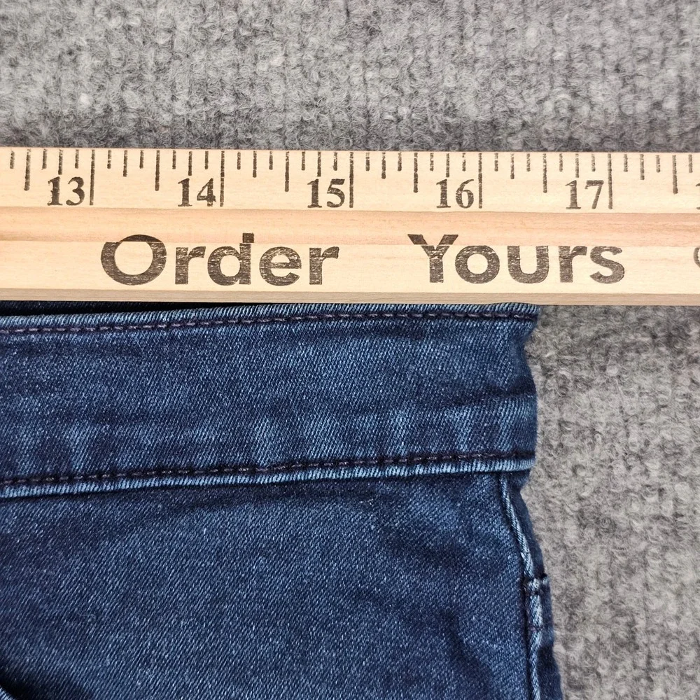 Hudson Natalie Super Skinny Jeans Womens Size 30 Dark Blue Wash Stretch Denim